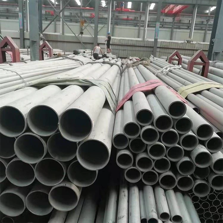 SS304L Brushed Pipe Stainless Steel Round Pipe